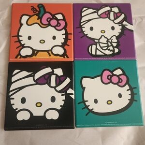 BN Hello Kitty ceramic coaster Halloween